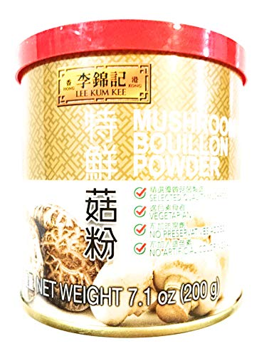 Lee Kum Kee Mushroom Bouillon Powder 7.1 Oz