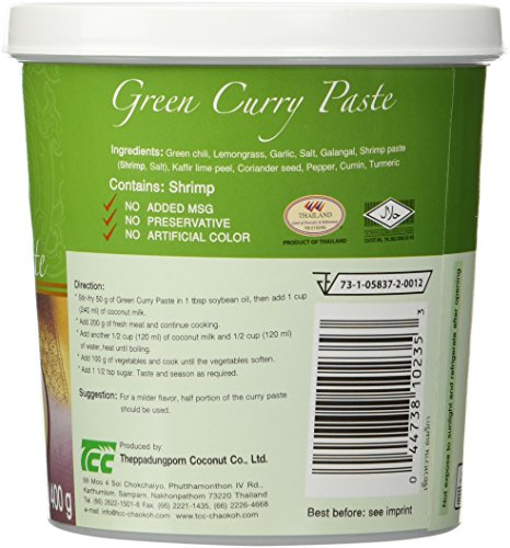 Mae Ploy Green Curry Paste (Pack of 3)