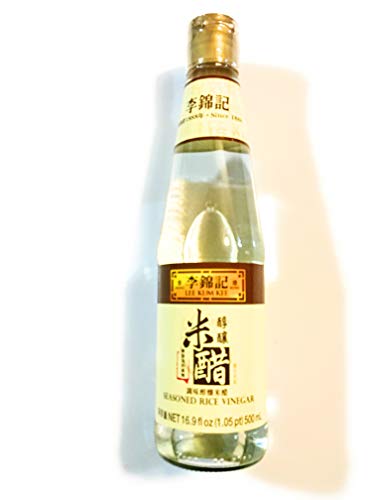 Lee Kum Kee Seasoned Rice Vinegar 16.9 Fl Oz(2 Pack)