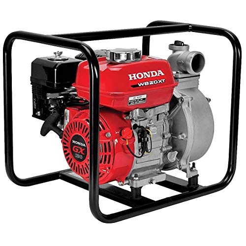 Honda - General Purpose 2-Inch Centrifugal Water Pump with GX12 118cc Series Commercial Grade Engine and 164 GPM Capacity - WB20XT4A