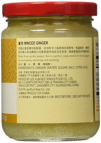 Lee Kum Kee Ginger Minced, 7.5 Ounce (2-Pack)