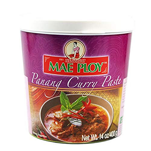 Thai Panang Curry Paste by Mae Ploy - 14 oz (14 ounce)