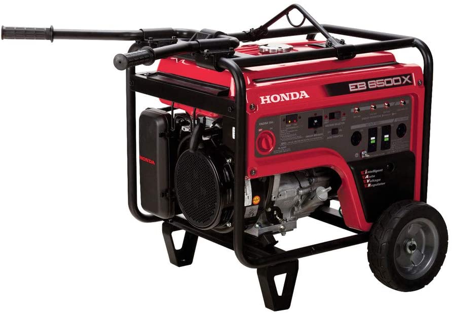 Honda EB6500X11 120V/240V 6500-Watt 389cc Portable Industrial Generator with Co-Minder